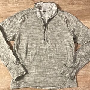 Women’s Gray Half-Zip Dri-Fit Nike Sweatshirt